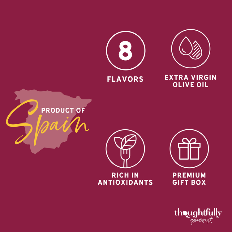 infographic for olive oil sampler