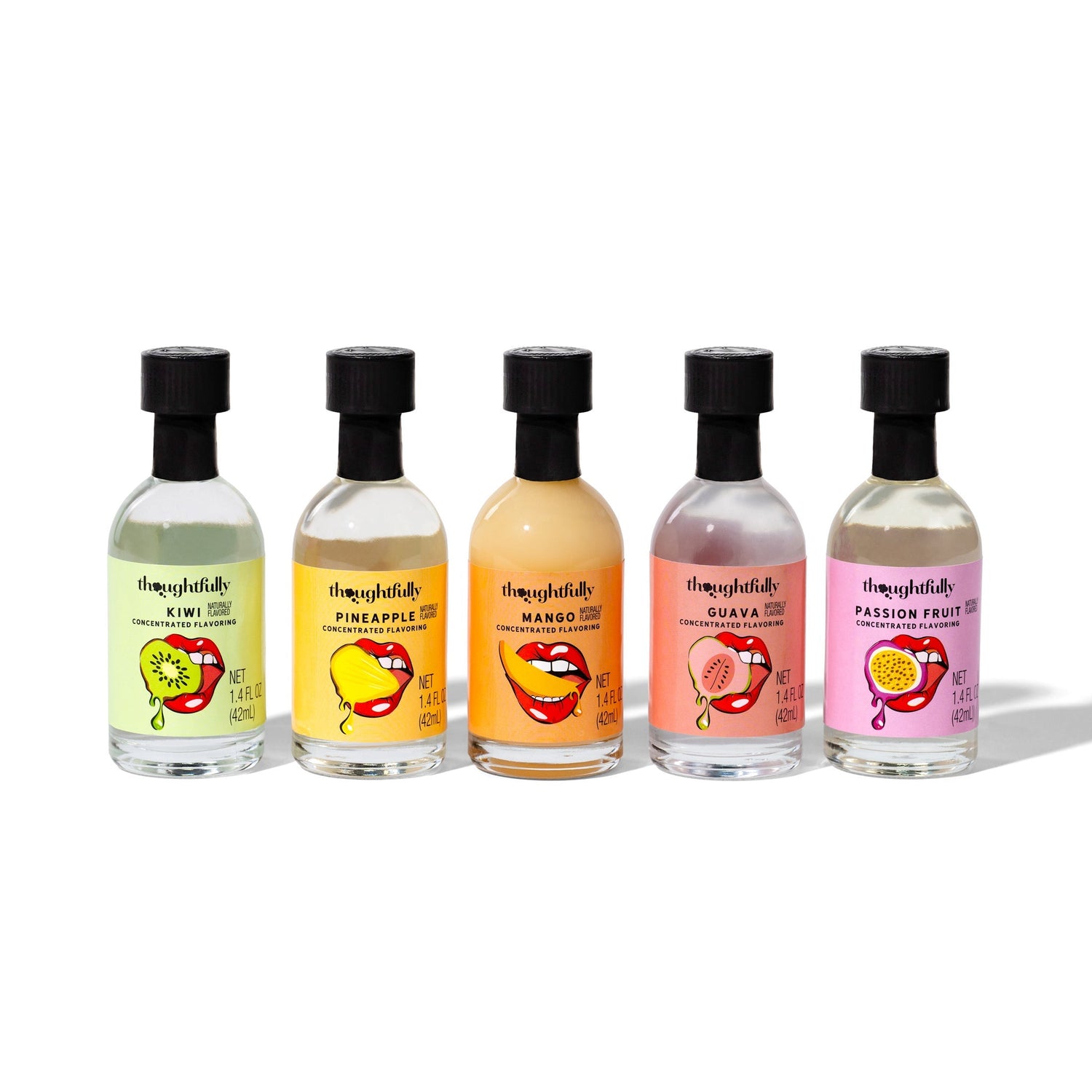 tropical soda water flavoring drops