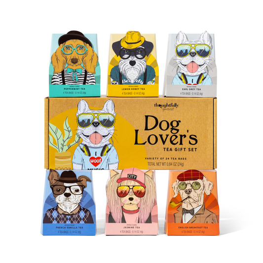 tea affirmation gift set for dog lovers