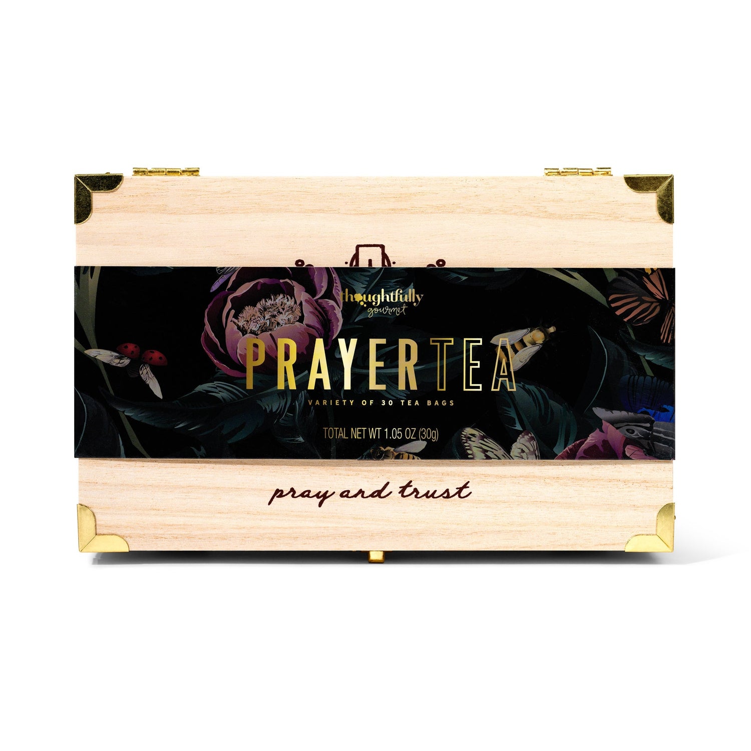 prayer tea affirmation christian christmas gift box